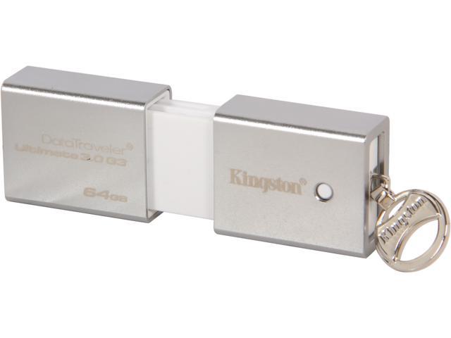 Kingston DataTraveler Ultimate 3.0 Generation 3 (G3) 64GB Flash Drive Model DTU30G3/64GB