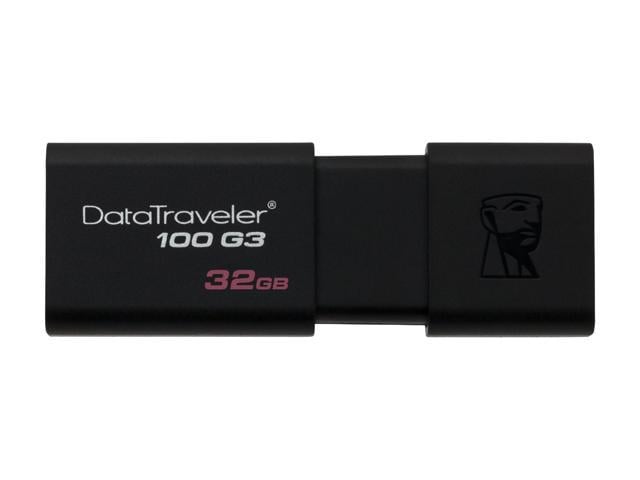 abdomen Aboard Mangle Kingston 32GB DataTraveler 100 G3 USB 3.0 Flash Drive (DT100G3/32GB) -  Newegg.com