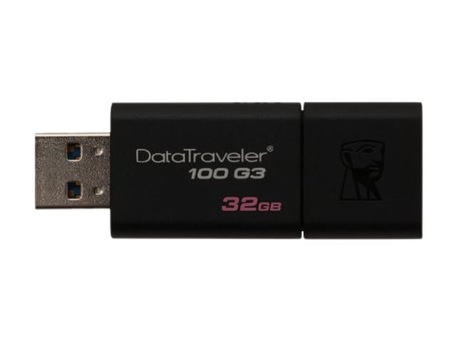 kingston dt100g3 128gb datatraveler 100 g3 usb 3.0 3.1 flash drive 128 gb black