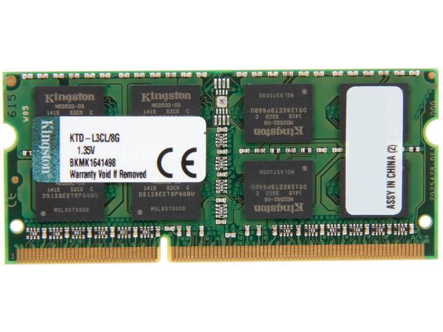 Kingston 4GB Unbuffered DDR3L 1600 (PC3L 12800) System Specific Memory Model KTD-L3CL/8G