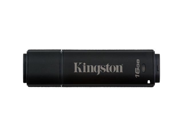 Kingston DataTraveler 4000 Management-Ready 16GB USB 2.0 Flash Drive 256bit AES Encryption Model DT4000M-R/16GB
