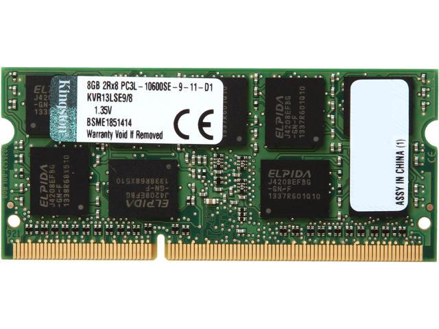 Kingston 8GB ECC DDR3 1333 (PC3 10600) Server Memory Model KVR13LSE9/8