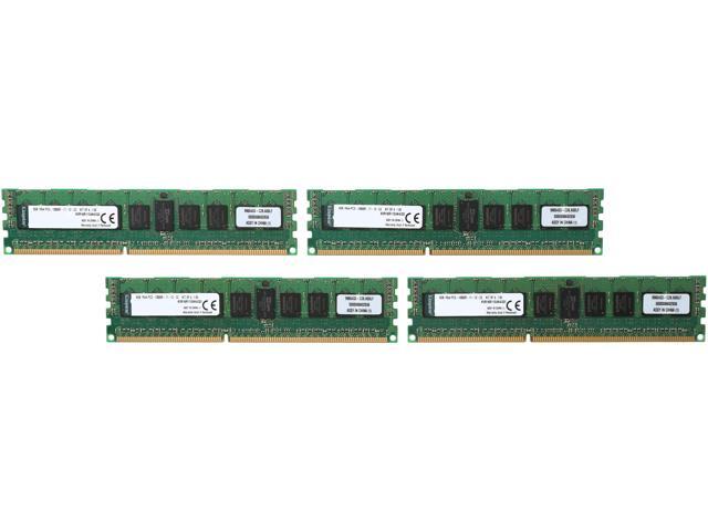 32GB DDR3 Pour Serveur – Kit 4x8GB PC3-12800E, ECC UDIMM, Compatible Dell PowerEdge T110