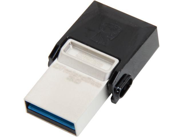 Kingston 32GB Data Traveler Micro Duo OTG USB 3.0 Flash Drive (DTDUO3/32GB)