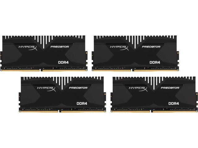 HyperX 32GB (4 x 8GB) DDR4 2800 (PC4 22400) Desktop Memory Model HX428C14PBK4/32