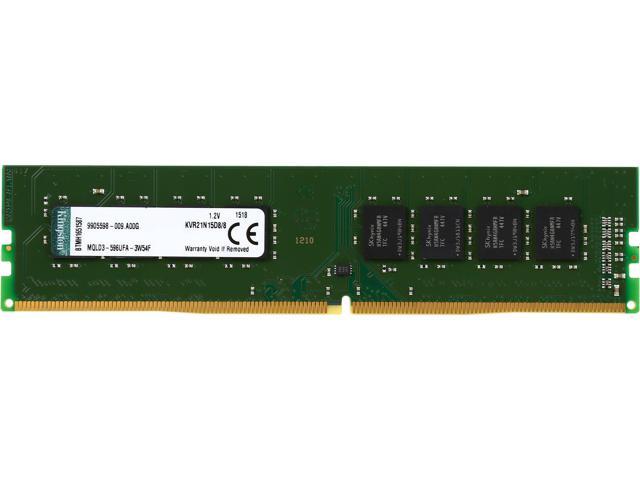 Kingston 8GB DDR4 2133 (PC4 17000) Desktop Memory Model KVR21N15D8/8