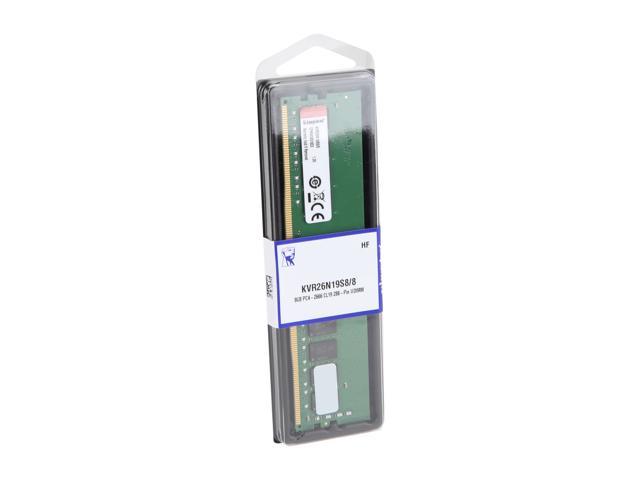 Kingston ValueRAM 8GB (1 x 8GB) DDR4 2666MHz DRAM (Desktop Memory) CL19  1.2V DIMM (288-pin) KVR26N19S8/8 - Newegg.com