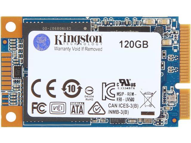 Fancy Kredsløb satellit Kingston UV500 mSATA 120GB SATA III 3D TLC Internal Solid State Drive (SSD)  SUV500MS/120G Internal SSDs - Newegg.com