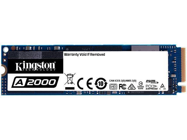 Kingston 1TB A2000 M.2 2280 NVMe Internal SSD PCIe Up to 2200 MB/s with Full Security Suite SA2000M8/1000G