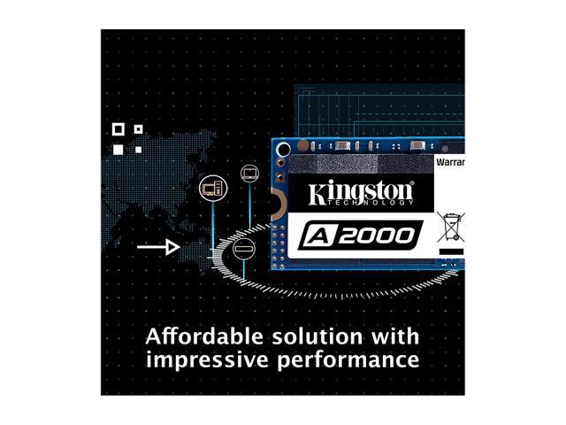 Vejhus Perioperativ periode lækage Kingston 500GB A2000 M.2 2280 NVMe Internal SSD PCIe Up to 2200 MB/s with  Full Security Suite SA2000M8/500G Internal SSDs - Newegg.com