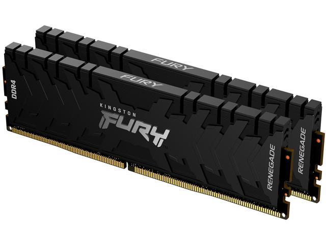 Kingston FURY 16GB (2 x 8GB) 288-Pin PC RAM DDR4 4000 (PC4 32000) Desktop  Memory Model KF440C19RBK2/16