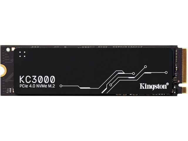 Kingston KC3000 M.2 2280 512GB PCIe 4.0 x4 NVMe 3D TLC Internal Solid State  Drive (SSD) SKC3000S/512G