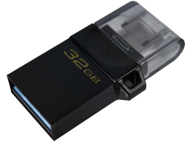 Kingston Datatraveler Microduo 30 G2 32gb Usb Flash Drive Microusb Androidotg Canada 0054