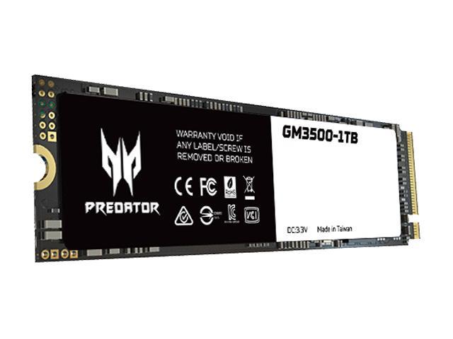 Predator GM3500 M.2 1TB PCI-Express 3.0 x4 Internal Solid State