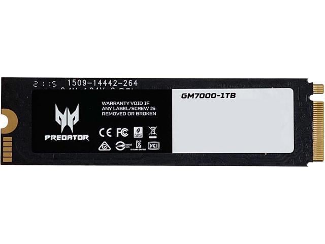 Predator GM7000 M.2 1TB PCI-Express 4.0 x4 Internal Solid State Drive (SSD)  BL.9BWWR.105
