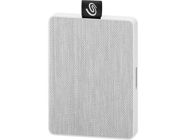 kæmpe fjende abstraktion Seagate One Touch SSD 500GB USB 3.0 External / Portable Solid State Drive  for PC Laptop and Mac - White (STJE500402) External SSDs - Newegg.com