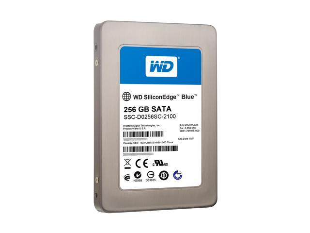 Western Digital SiliconEdge Blue 2.5" 256GB SATA II MLC Internal Solid State Drive (SSD) SSC-D0256SC-2100 - OEM