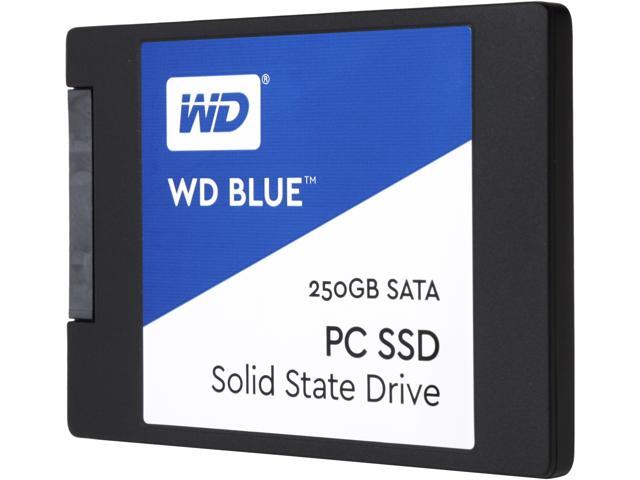 Vær sød at lade være Ledelse diamant WD Blue 250GB Internal SSD Solid State Drive - SATA 6Gb/s 2.5 Inch -  WDS250G1B0A - Newegg.com