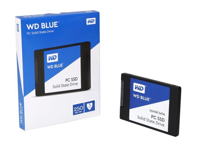 WD Blue 250GB Internal SSD State Drive - 6Gb/s 2.5 Inch WDS250G1B0A - Newegg.com