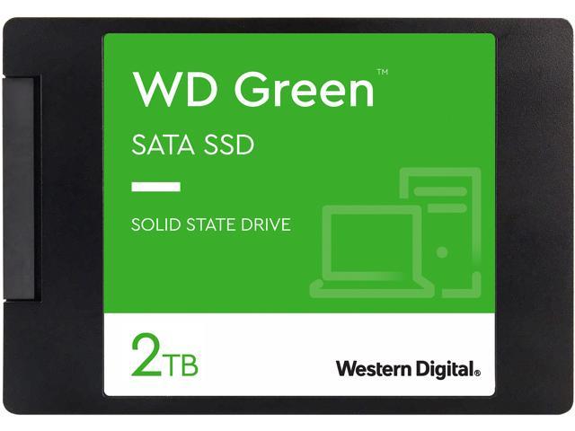 Pudsigt Kæreste Rund ned WD Green 2TB Internal SSD Solid State Drive - SATA 6Gb/s 2.5 Inch -  WDS200T2G0A Internal SSDs - Newegg.com