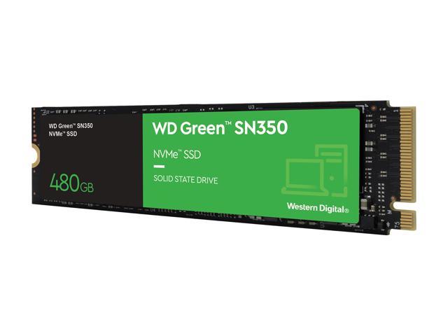 Western Digital WD Green SN350 NVMe M.2 2280 480GB PCI-Express 3.0 x4  Internal Solid State Drive (SSD) WDS480G2G0C