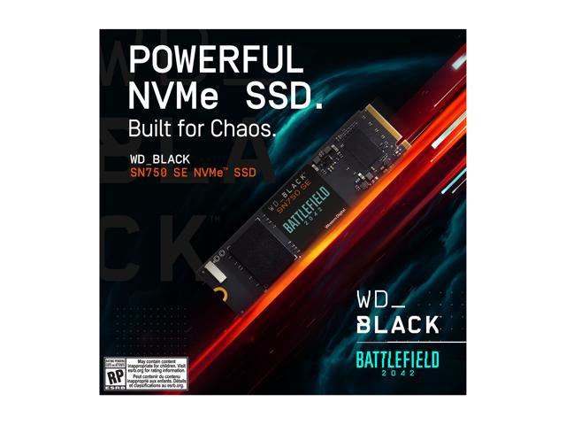 WD BLACK SN750 SE NVMe M.2 2280 1TB PCI-Express 4.0