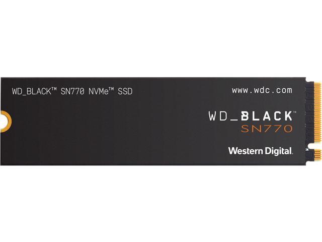 Western Digital WD_BLACK SN770 M.2 2280 250GB PCIe Gen4 16GT/s, up to 4 Lanes Internal Solid State Drive (SSD) WDS250G3X0E