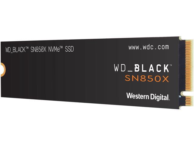 WD_BLACK 2TB SN850X Gen4 Playstation M.2 ソリッドステートドライブ 内蔵型ゲーミングSSD NVMe  2280に ヒートシンク付き PCIe