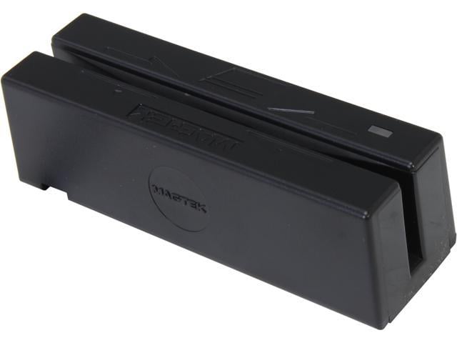 MagTek 21040145 SureSwipe Reader,TK 1,2,3, Dual Heads - Black