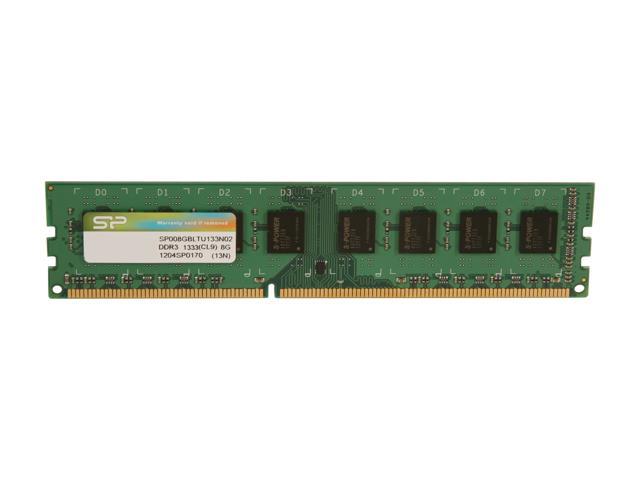 Silicon Power 8GB DDR3 1333 (PC3 10600) Desktop Memory Model SP008GBLTU133N02