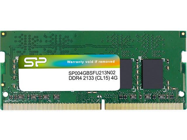 Silicon Power 4GB 260-Pin DDR4 SO-DIMM DDR4 2133 (PC4 17000) Laptop Memory Model SP004GBSFU213N02