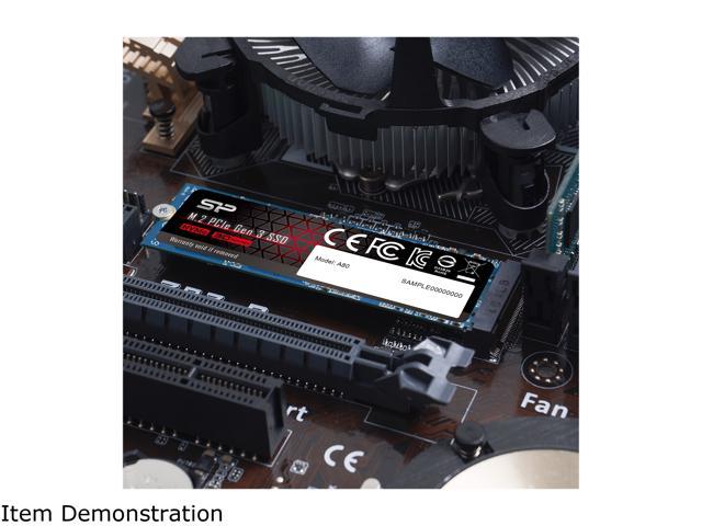 Silicon Power 1TB NVMe PCIe Gen3 x4 M.2 2280 TLC R/W up to 3,400 