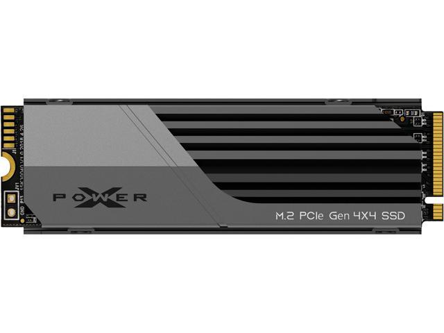 Silicon Power 4TB XS70 - Works with Playstation 5, Nvme PCIe Gen4 M.2 2280 Internal Gaming SSD R/W Up to 7,200/6,800 MB/s (SP04KGBP44XS7005)