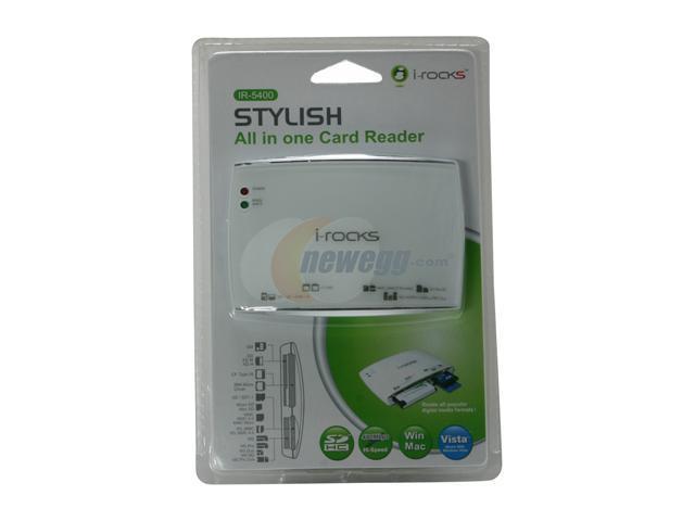 I-Rocks 16-in-1 USB 2.0 Flash Memory Card Reader IR-5400-SL