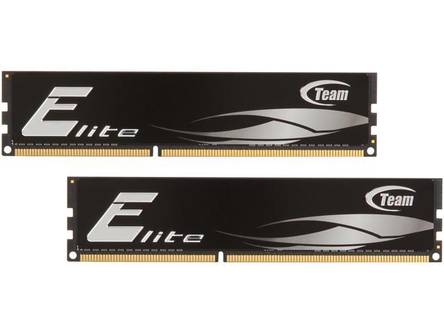 Team Elite 4GB (2 x 2GB) DDR3 1333 (PC3 10660) Desktop Memory Model TED34096M1333HC9DC