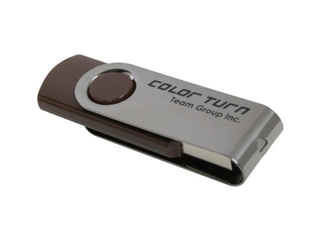 Team Color Turn 32GB USB 2.0 Flash Drive (Brown) Model TG032GE902CX