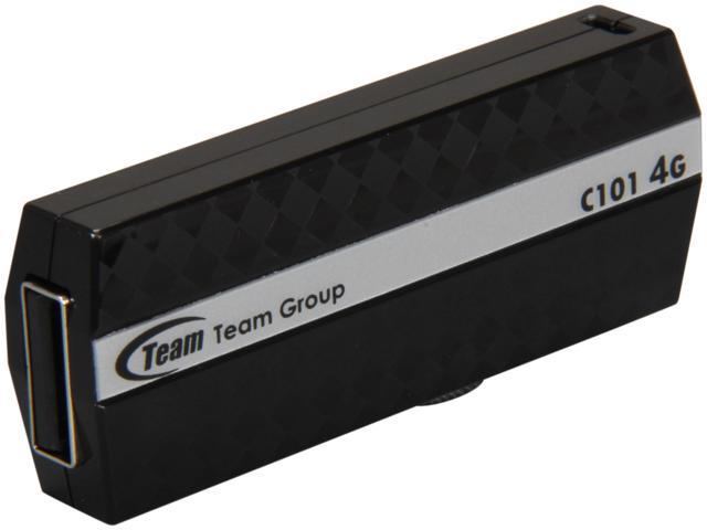 Team C101 4GB USB 2.0 Flash Drive (Gray) Model TG004GC101AX