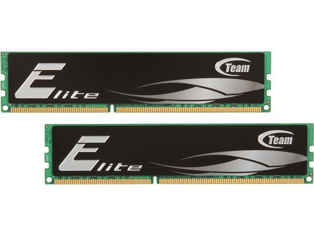 Team Elite 4GB (2 x 2GB) DDR3 1066 (PC3 8500) Desktop Memory Model TED34096M1066HC7DC