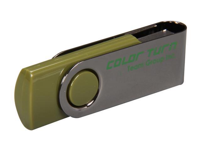 Team Color Turn 2GB USB 2.0 Flash Drive (Green) Model TG002GE902G