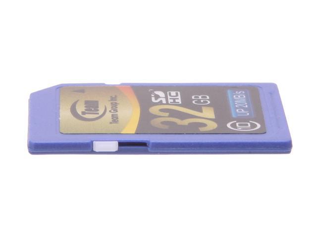 Team 32GB Secure Digital High-Capacity (SDHC) Flash Card Model TG032G0SD28X