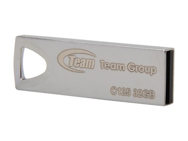 Team C125 32GB USB 2.0 Flash Drive Model TC12532GB01