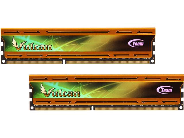 Team Vulcan 16GB (2 x 8GB) DDR3 2133 (PC3 17000) Desktop Memory Model TLYD316G2133HC10QDC01