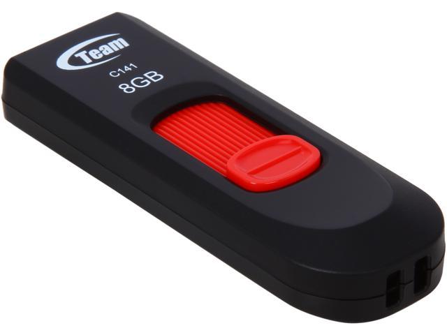 Team C141 8GB USB Flash Drive Model TC1418GR01