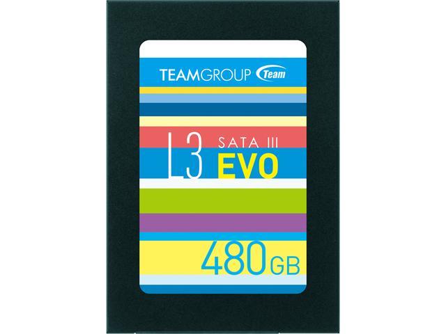 Team Group L3 EVO 2.5" 480GB SATA III TLC Internal Solid State Drive (SSD) T253LE480GTC101