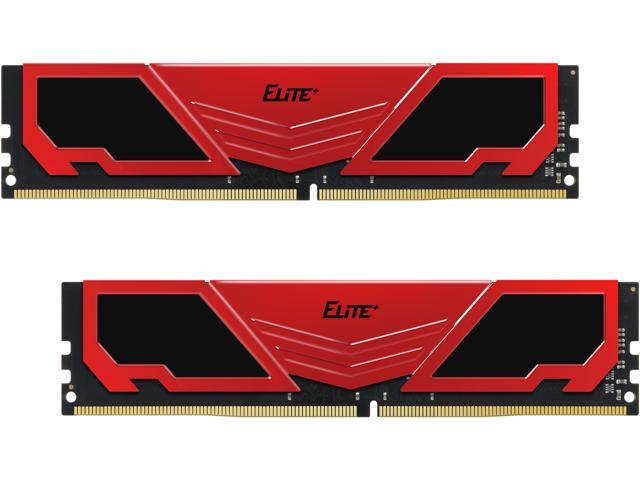 Team Elite Plus 8GB (2 x 4GB) DDR4 2400 (PC4 19200) Desktop Memory Model TPRD48G2400HC16DC01