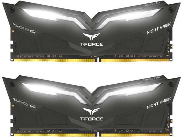 Team T-Force Night Hawk 16GB (2 x 8GB) DDR4 3000 (PC4 24000) Memory (Desktop Memory) Model THWD416G3000HC16CDC01