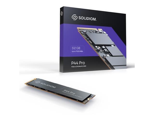 Solidigm P44 Pro 512GB M.2 2280 PCIe 4.0 NVMe Gen4 Gaming TLC Internal  Solid State Drive (SSD) SSDPFKKW512H7X1