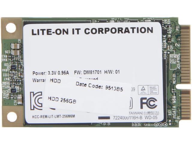 HP 256GB Mini-SATA (mSATA) Internal Solid State Drive (SSD) 738975-001