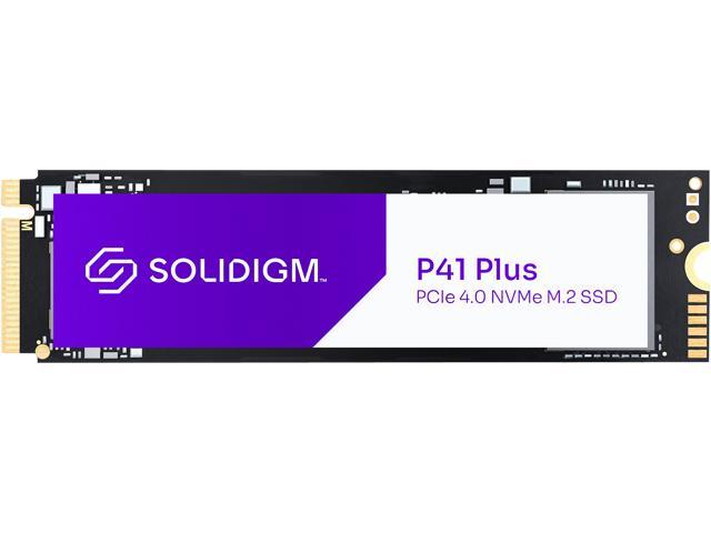 Solidigm P41 Plus 1TB M.2 2280 PCIe 4.0 NVMe Gen4 Internal Solid