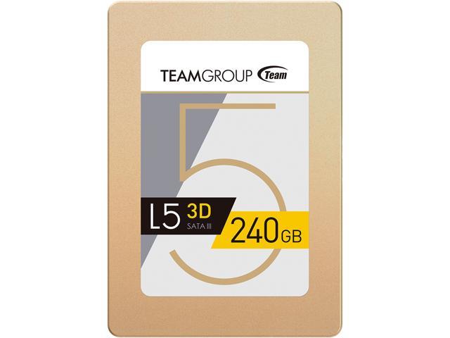 Team Group L5 3D 2.5" 240GB SATA III 3D NAND Internal Solid State Drive (SSD) T253TD240G3C101